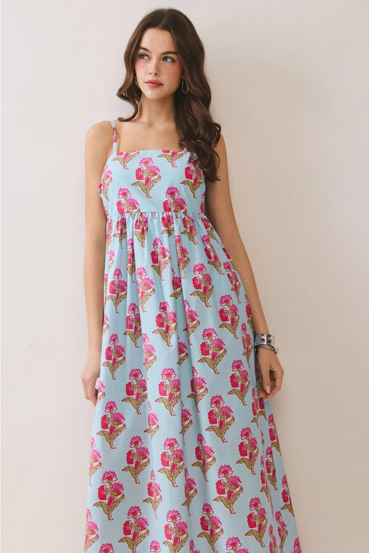 Charmingly Floral Maxi Dress