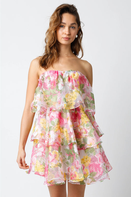 Fresh Florals Mini Dress